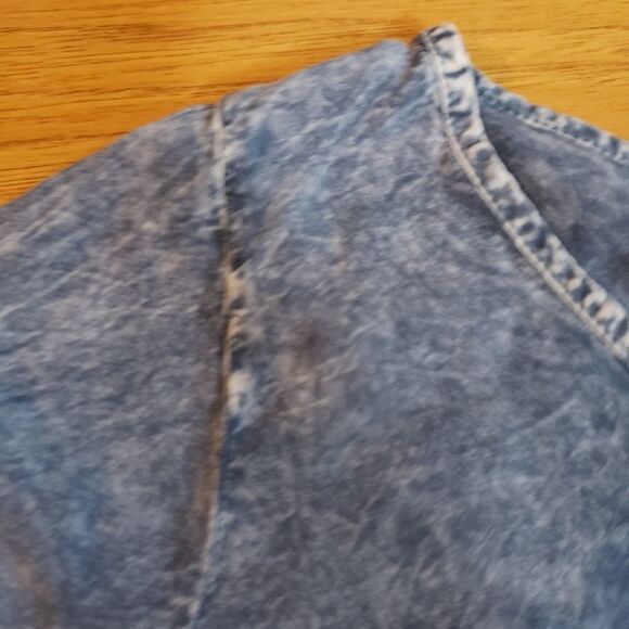 🔹️J & M Clothing Blue 3/4 Sleeve Dress Medium - Picture 4 of 7